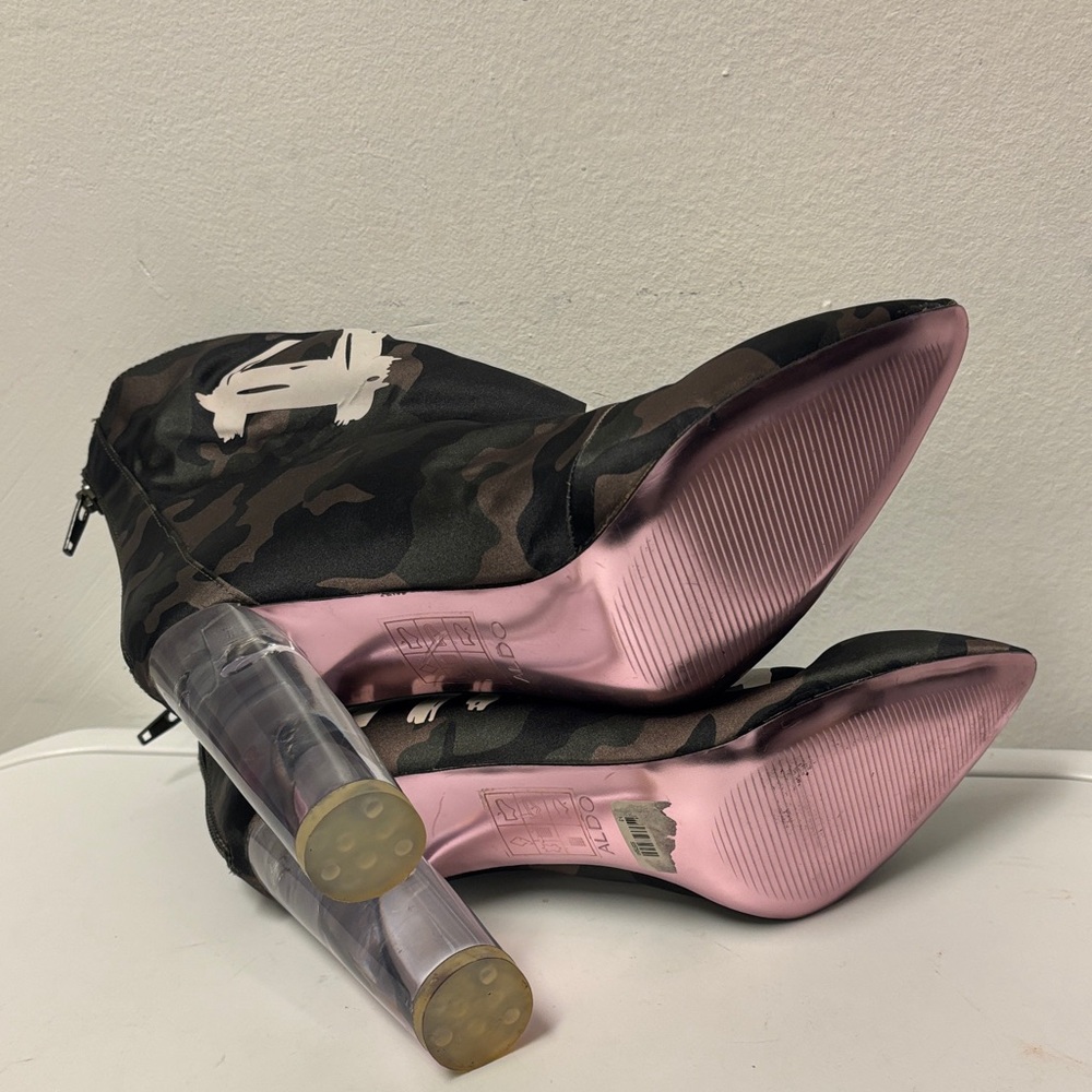 Aldo DO YA THING CAMO Camouflage Ankle Boots, Brand New and stylish. Size : 8 - Picture 11 of 14